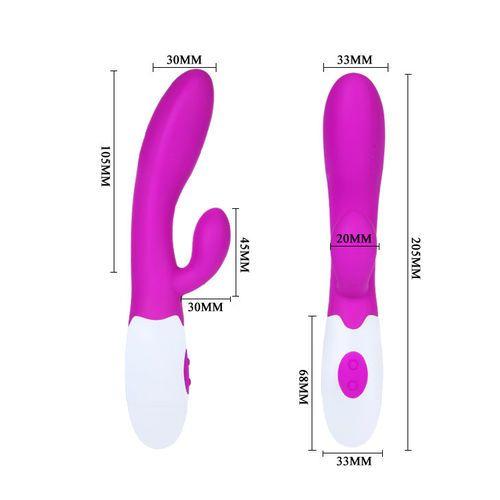 Vibrador Alvis Pretty Love Medidas