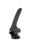 Pene Vibrador Negro 20cm con mando