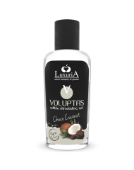 gel estimulante efecto calor - coco y crema 100 ml