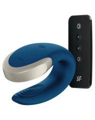 Satisfyer Vibrador Parejas Luxury Azul