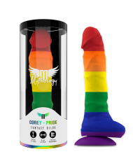Dildo Rainbow Colors 18 cm