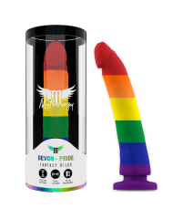 Pride Dildo cores do arco-íris 16.5 cm