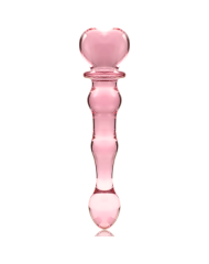 Dildo Anal o Vaginal de Cristal Rosa
