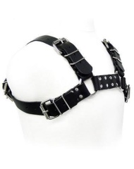 Arnes leather para pecho BULL DOG 