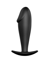 PL1 PENE Plug anal negro 10 cm