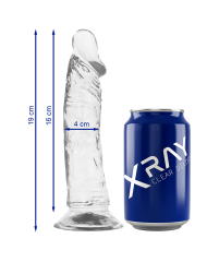 Dildo Transparente 19 CM X 4 CM