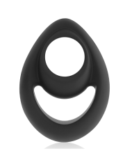 Anel flexível de pênis e testículos PR14 PRETO