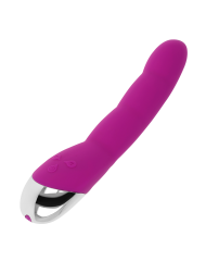 VIBRADOR 6 MODOS Y 6 VELOCIDADES LILA 21.5 CM