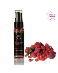 Gel lubricante base agua - frutos rojos - 35 ml