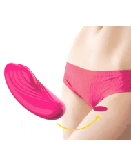 Vibrador de calcinha recarregável com controle remoto