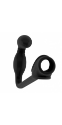 Anillo pene con plug anal