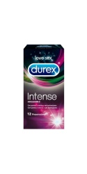 INTENSE preservativos rugosos con lubricante de sensaciones 12 uds 