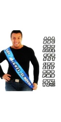 BANDAS Personalizables para fiestas y despedidas