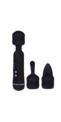 Vibrador Wand con cabezales