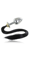 Plug Anal con cola de acero