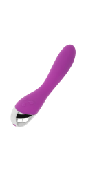 Vibrador de silicona recargable