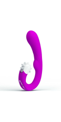 Vibrador con lengua estimulante