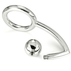 Anillo pene con gancho para el ano 40 mm