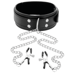 Collar con Pinzas para pezones