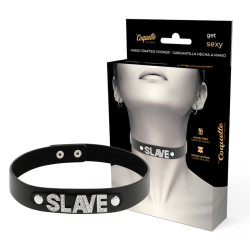 Choker Cuero Vegano - Slave imagen 1