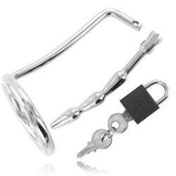 METALHARD Anillas de castidad con Stop Uretra