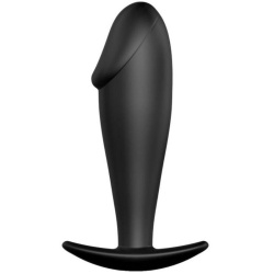 PL1 PENE Plug anal negro 10 cm