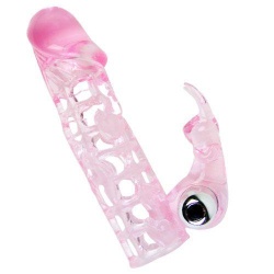 Fundas para el pene con vibrador clitoriano