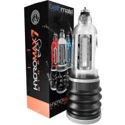HX WIDE Transparente bomba de agua erección