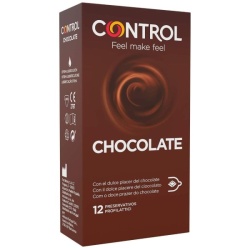Control Fussion Chocolate – Preservativos con Aroma y Sabor a Chocolate