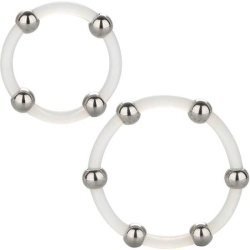 Kit 2 Anillos de Silicona y Acero