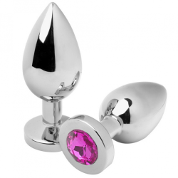 Plug Anal con Joya Rosa 2.5X 5.71CMPlug Anal con Joya Rosa 2.5X 5.71CM