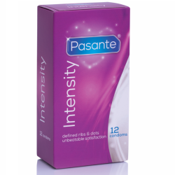 Preservativos Puntos Y Estrías Intensity 12 Unidades