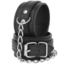 Esposas Leather Negras