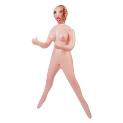 Muñeca hinchable de broma vista frontal