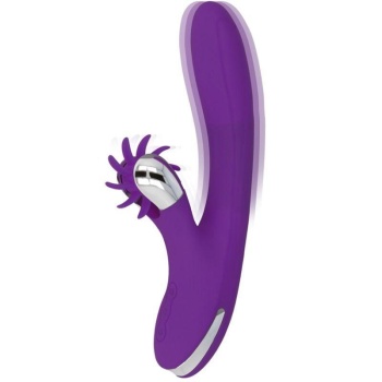 FUNFUNCTION vibrador doble con simulador oral
