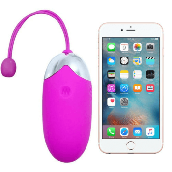 Huevo vibrador telefono movil