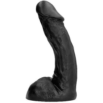 Black Dildo Grande 28 cm