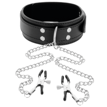 Collar con Pinzas para pezones