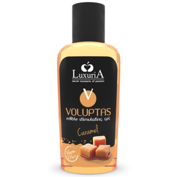 gel estimulante comestible efecto calor - caramelo 100 ml imagen 1