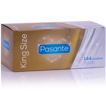 Pasante - Preservativos King Más Largos Y Anchos Caja 144 Unidades