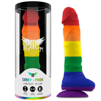 Dildo Colores del Arcoiris 18 cm
