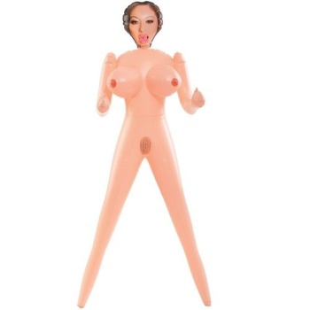 Muñeca hinchable Hannah Harper vista completa frontal