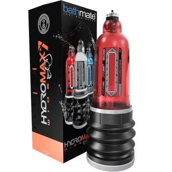 HX WIDE Rojo bomba de agua erección