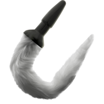 Cola Anal Gris 12 x 4 cm