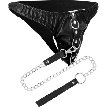 Tanga de Sumisión con Cadena