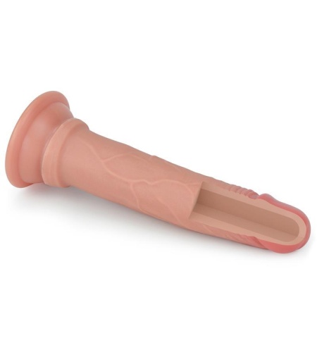 Dildo Nature 7 Silicona Líquida Natural