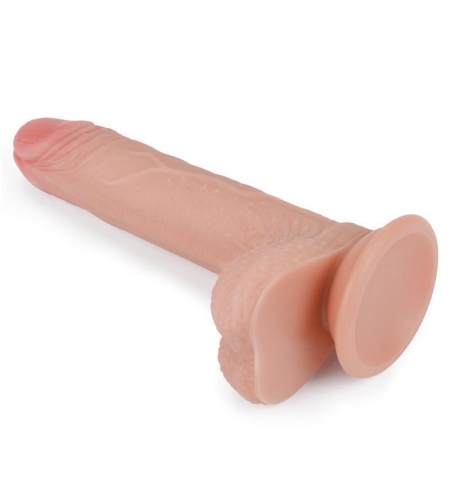 Dildo Nature 7 Silicona Líquida Natural