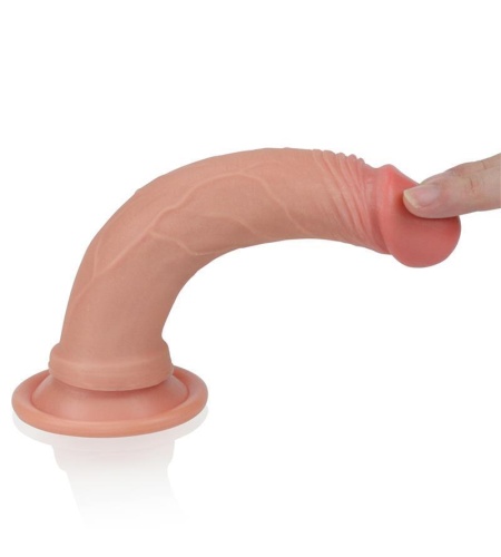 Dildo Nature 7 Silicona Líquida Natural