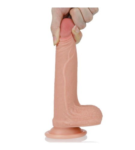 Dildo Nature 7 Silicona Líquida Natural