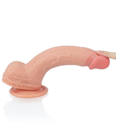 Dildo Nature 8.5 Silicona Líquida Natural